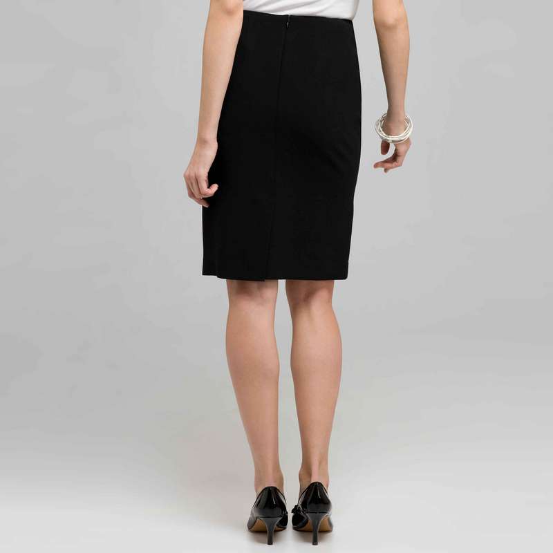 Pencil Skirt, Black, large image number 1