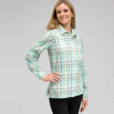 Long Sleeve Plaid Button Down